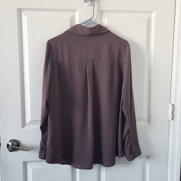 Express Portofino Blouse Taupe Large - Picture 4 of 5